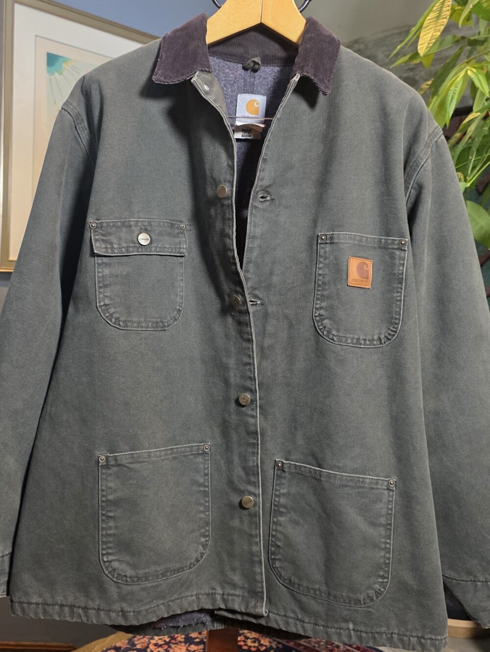 MADE IN USA CARHARTT VINTAGE JACKET XL TALL
